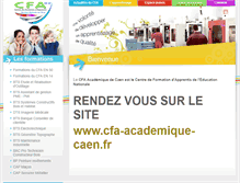 Tablet Screenshot of cfa61.fr